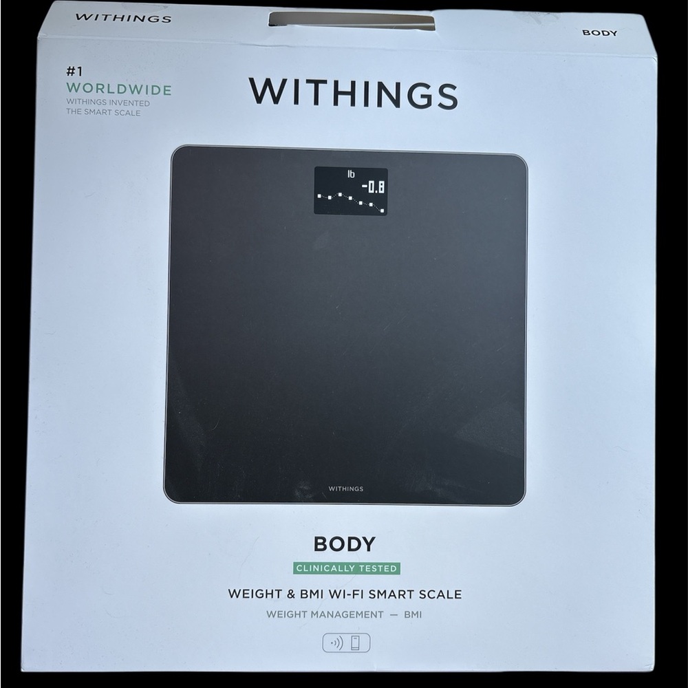 Withings Body Weight BMI Wi-Fi Smart Scale NWOT